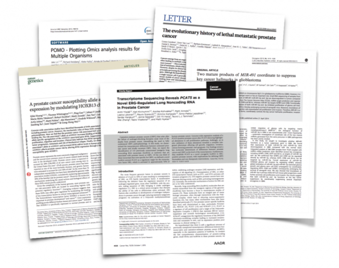 A stack of scientific publications – Genevia Technologies