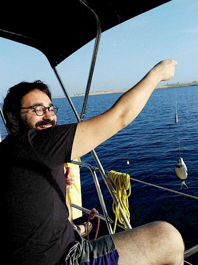 Photo featured in Dr. Grigorios Georgolopoulos’s bioinformatics career story.